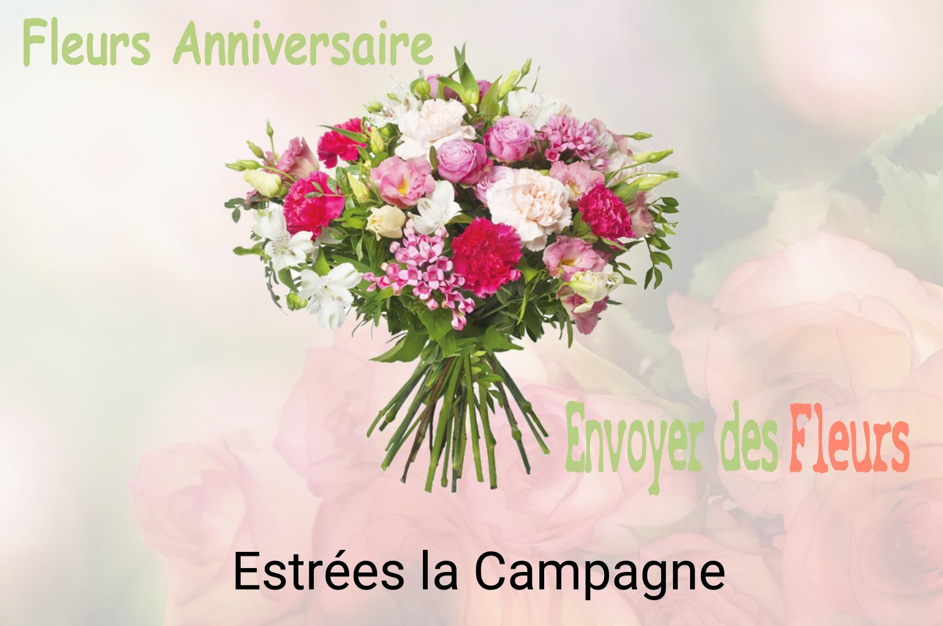 Bouquet de fleurs d’anniversaire livré à Estrées-la-Campagne